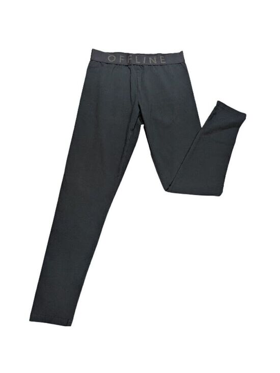 Offline Pants - Athleisure Offline by Aerie High-Waist Leggings Workout Dark Green Casual Size L